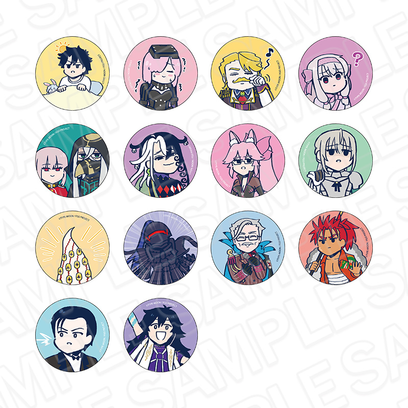 FGO 藤丸立香はわからない カフェ 缶バッジ モリアーティ アニメ「Fate