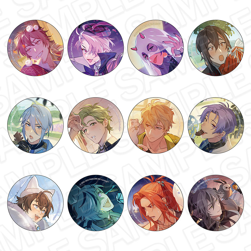 エイト 誕生日シリーズ 缶バッジ ぬカニ NU:カーニバル 新世界狂歡