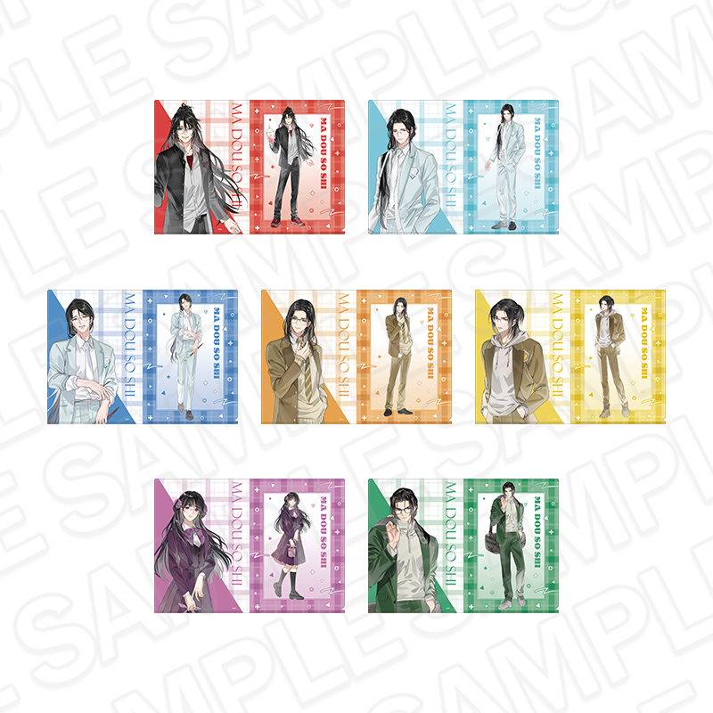 魔道祖師 公式茶屋 THE キャラカフェ 江澄 BD アクリルブロック 魔道