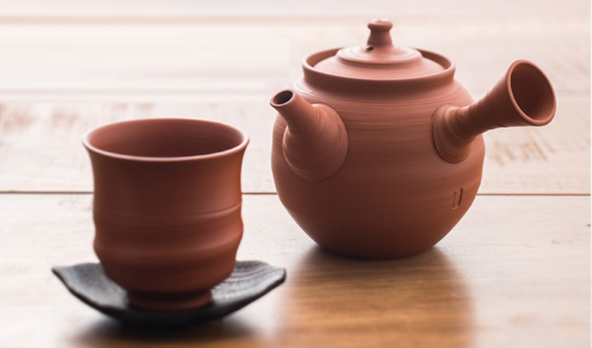 時代 とこなべ焼 とこなめ焼 常滑焼 了意作 了伴箱書 銘(我俺) 茶碗