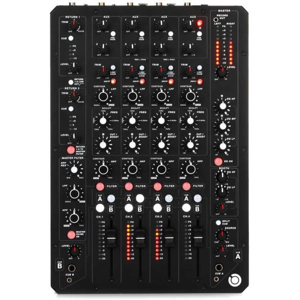 PLAYdifferently Model 1 - 4-Channel Premium Analog DJ Mixer @ The