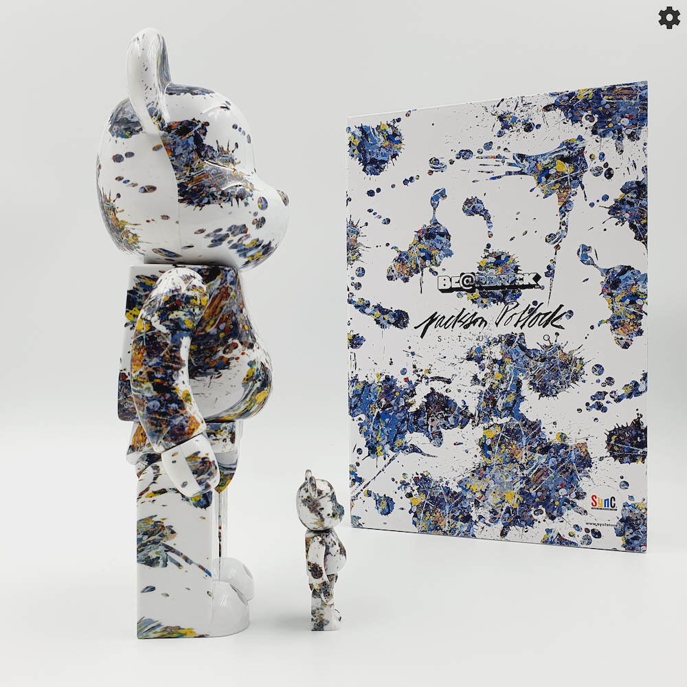 BE@RBRICK Jackson Pollock (SPLASH) 1000％ 【公式通販】