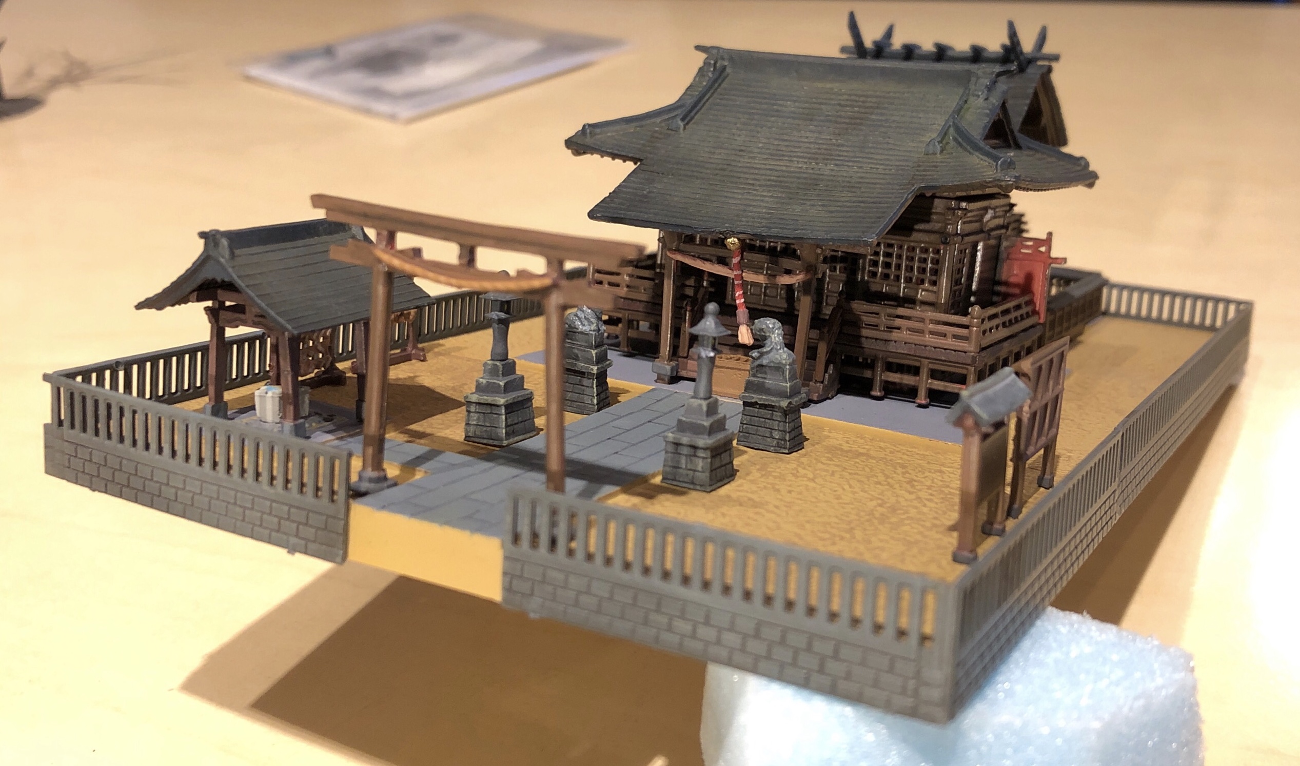 ジオコレ 神社 寺院セット Amazon | トミーテック ジオコレ 建物