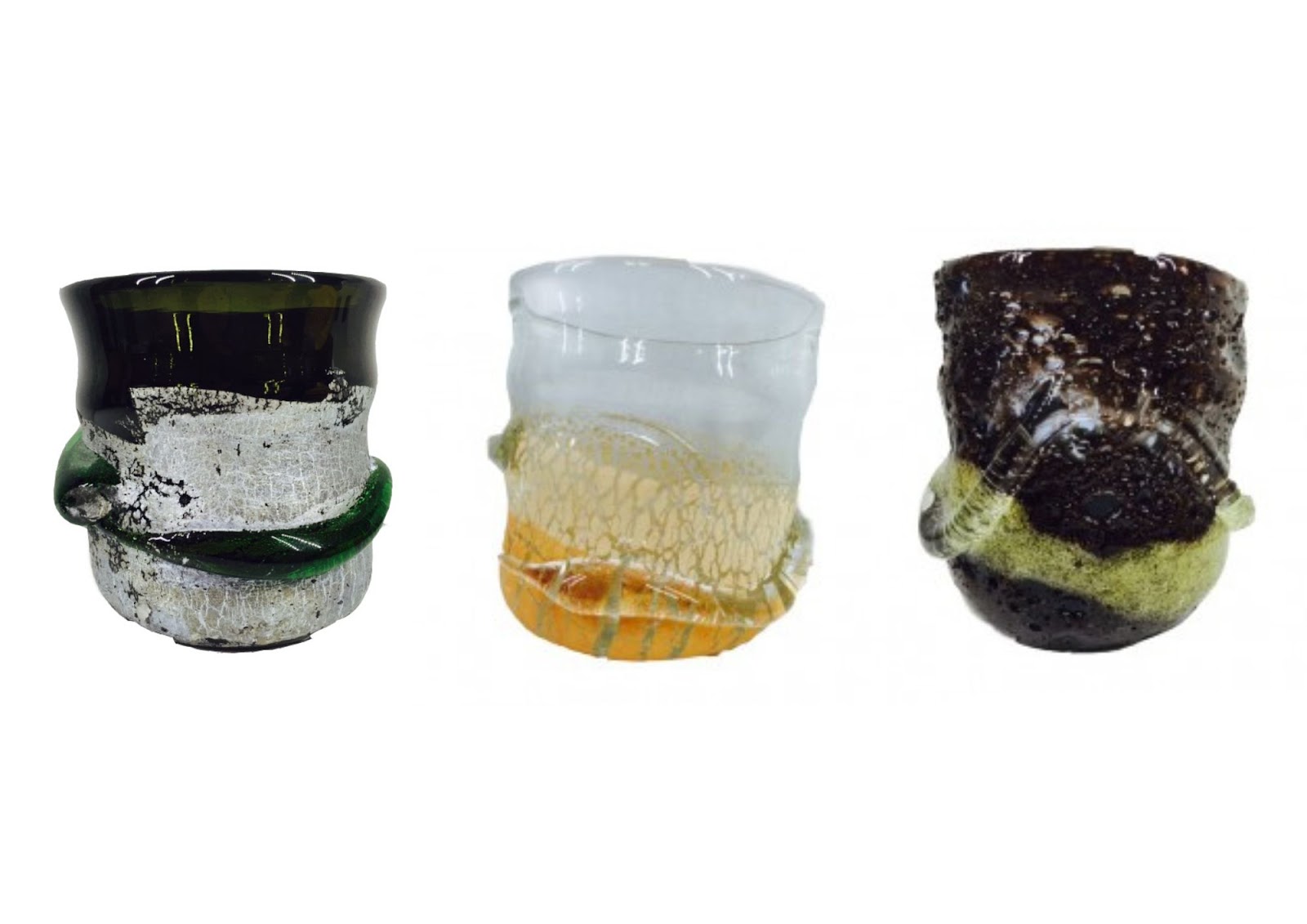 石垣島で消費された泡盛の瓶が世界に一つ、わたしのグラス「オリジナル