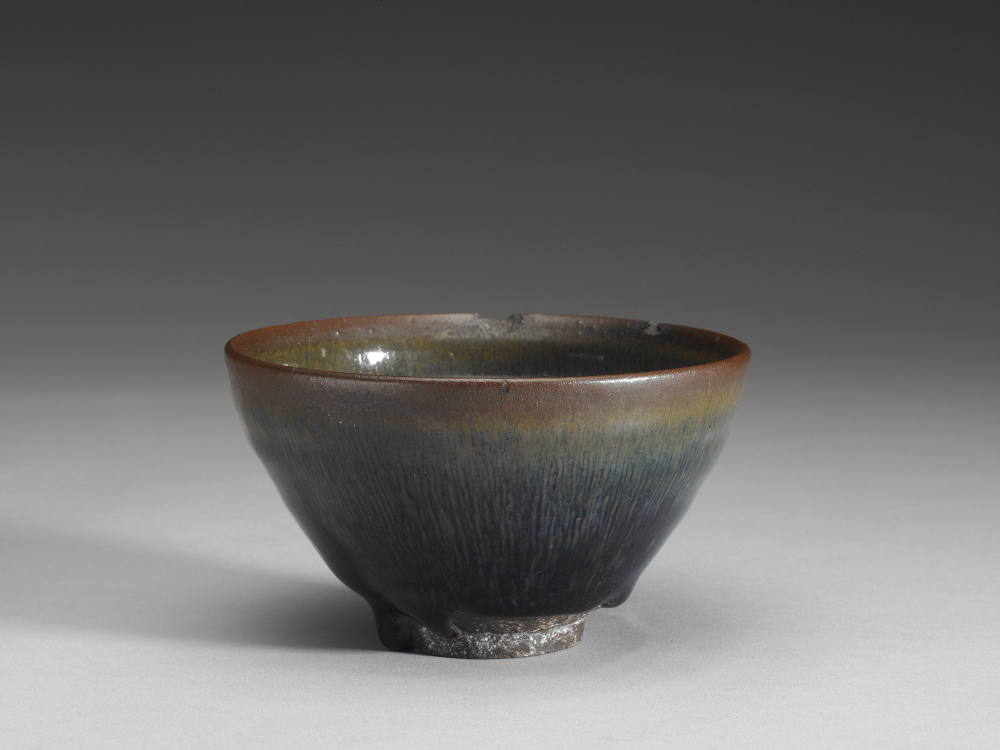 國立故宮博物院3D文物賞析專區-3D典藏文物-宋建窯黑釉兔毫盞