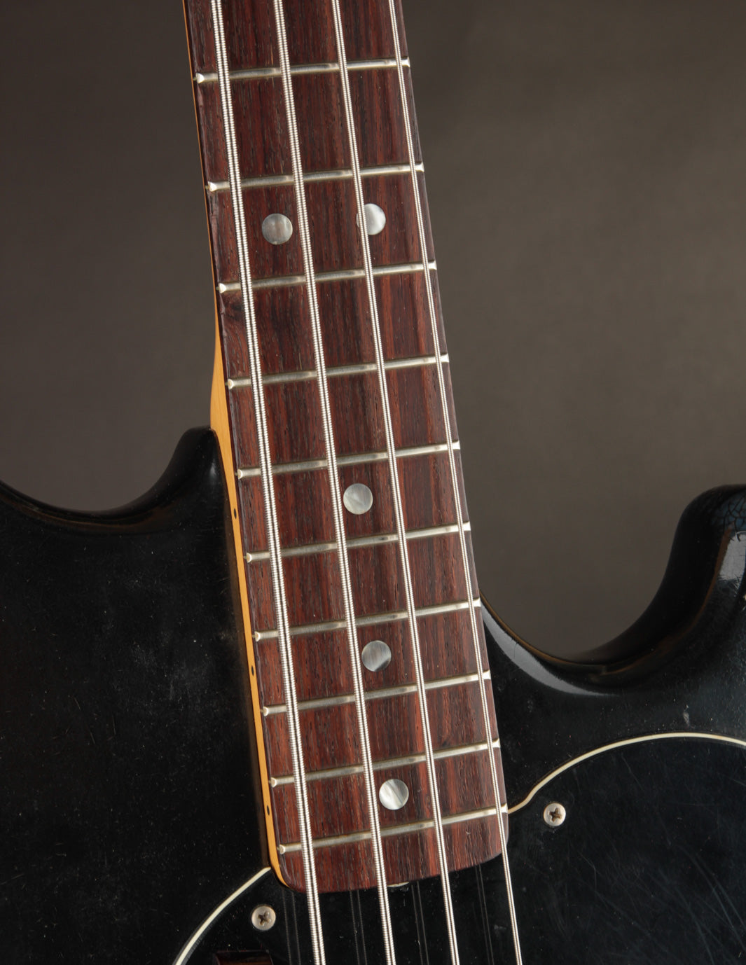 1979 Fender Musicmaster Bass: Black Beauty at The Music Emporium