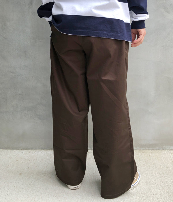 DESCENDANT/SF WIDE TROUSERS (BROWN)