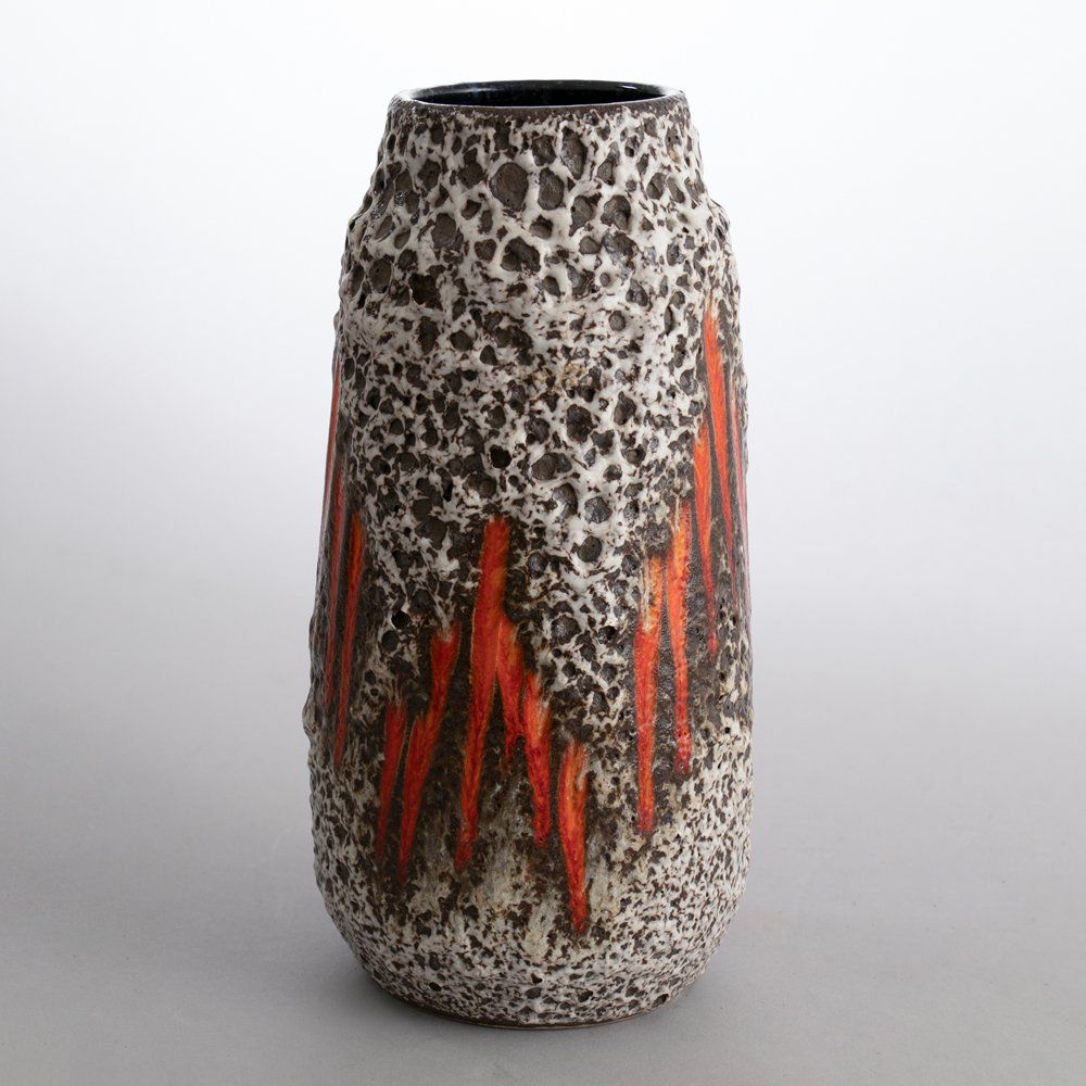 Fat Lava 'Lora/Flame' Art Pottery by Scheurich c.1960