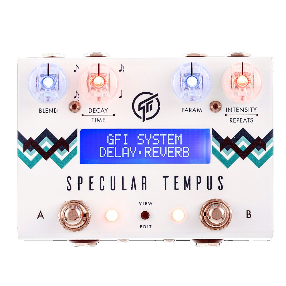 GFI SYSTEM Specular Tempus リバーブ ディレイ エフェクター