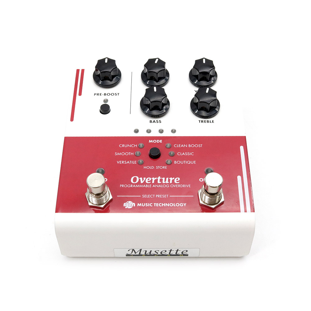 RJM Overture プログラマブル アナログ オーバードライブ