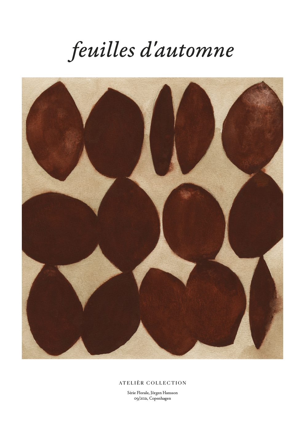 Jörgen Hansson, Feuilles d'Automne art print - The Poster Club