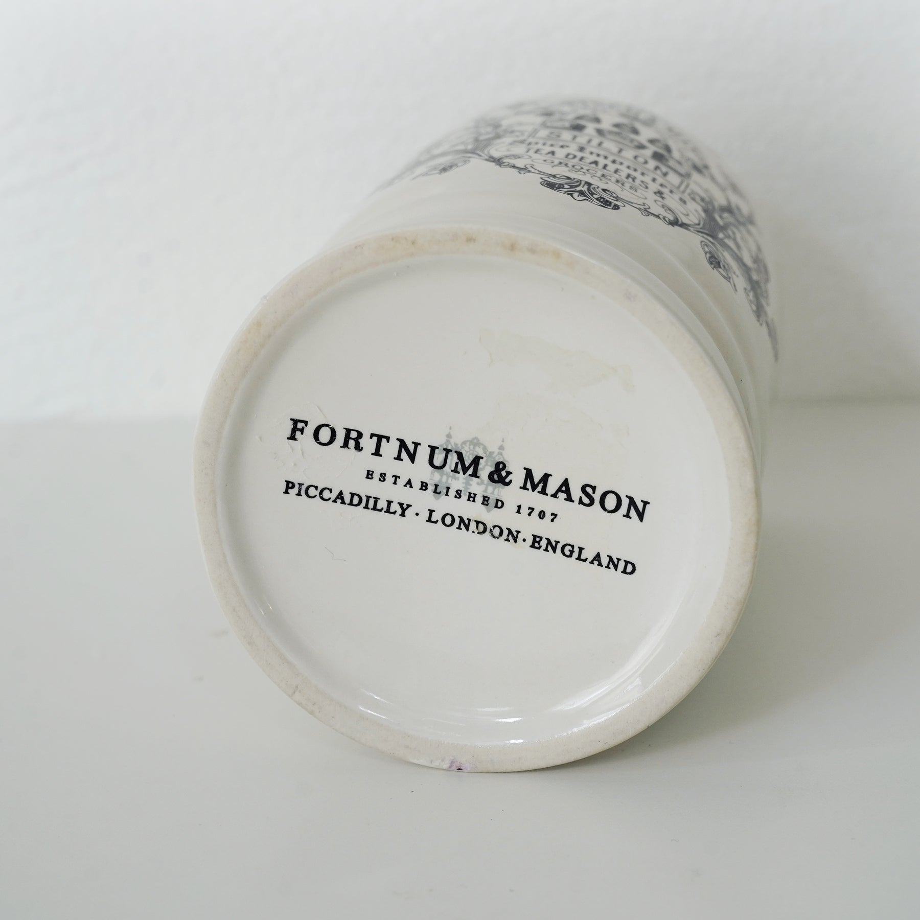 Fortnum & Mason Stilton Cheese pot / フォートナム&メイソン