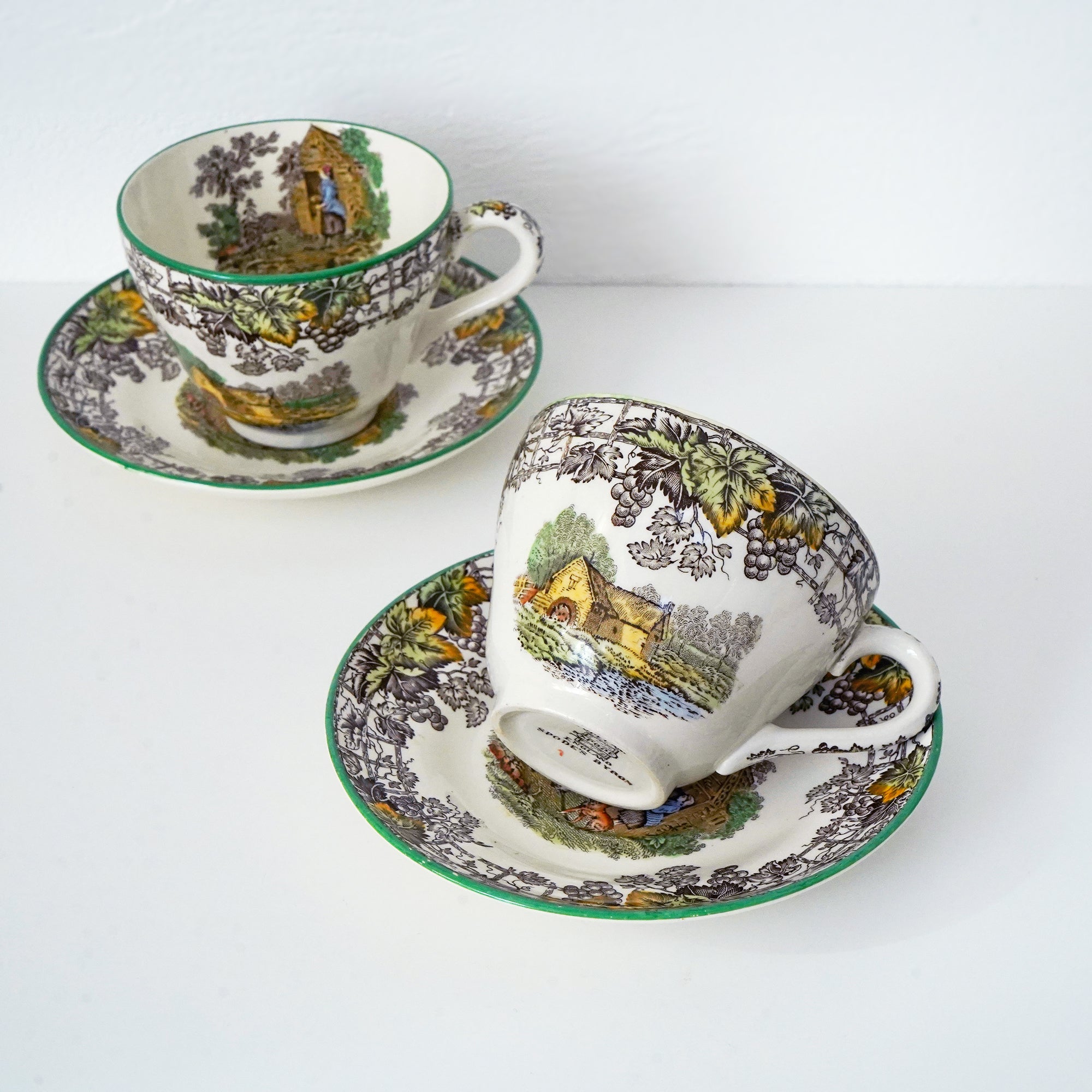 SPODE COPELAND Cup & Saucer Set / 英国 スポード カップ＆ソーサー