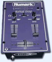 Numark Blue Dog DM900 2 Channel Mixing board - The Prodigy equipment