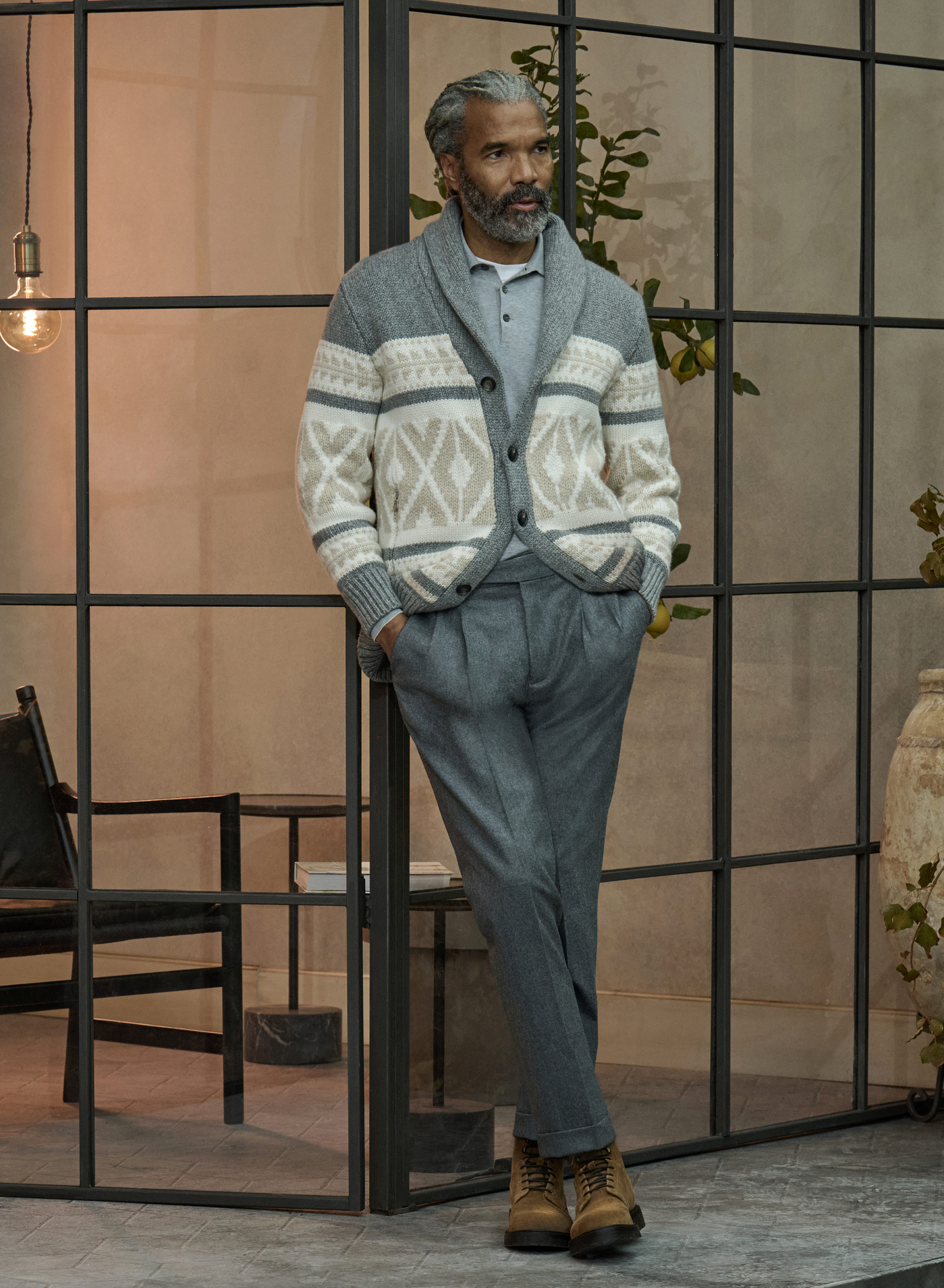 最終価格‼️2022-23FW美品】ブルネロクチネリ カシミヤ モニーレ装飾