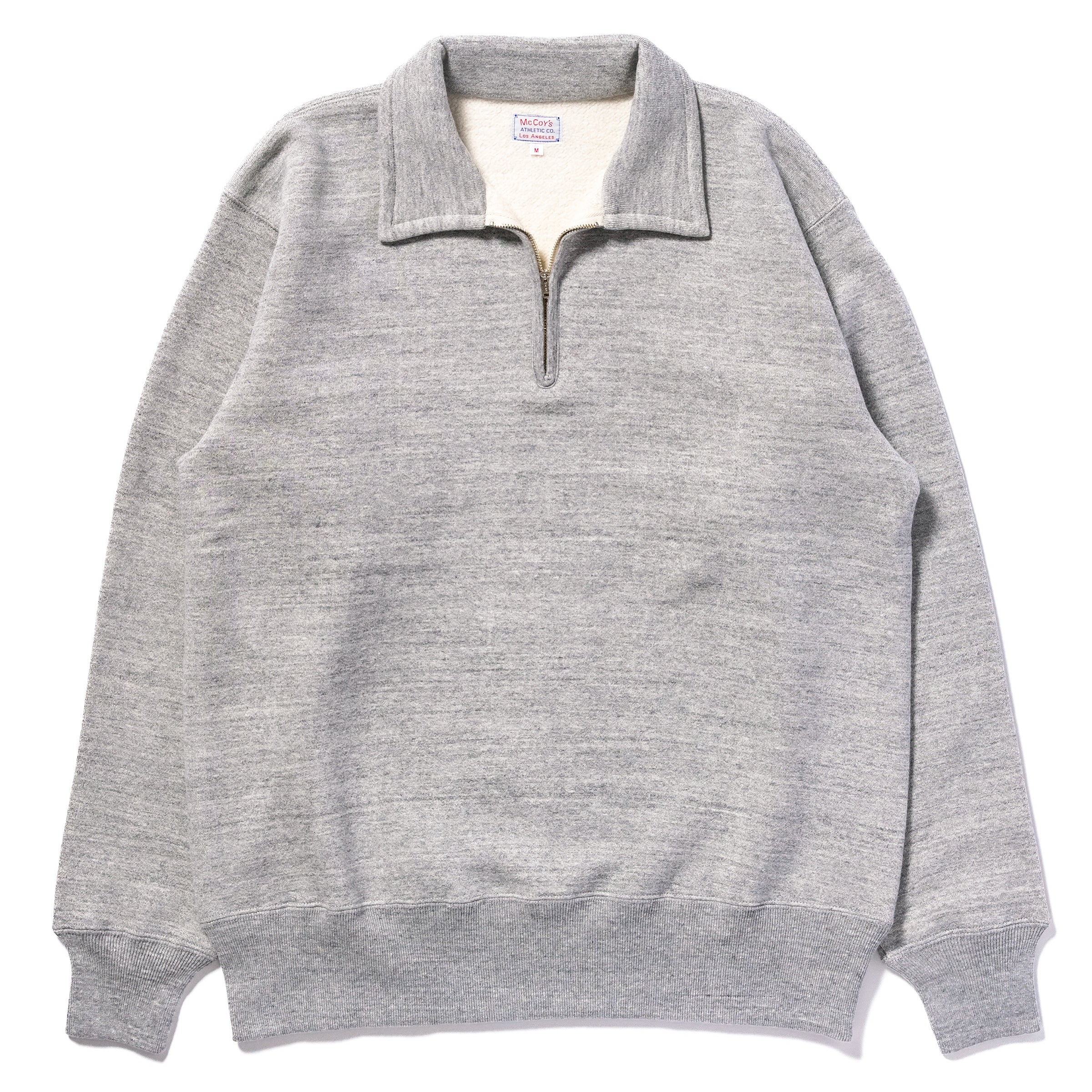 10 OZ. LOOPWHEEL 1/4 ZIP SWEATSHIRT – The Real McCoy's