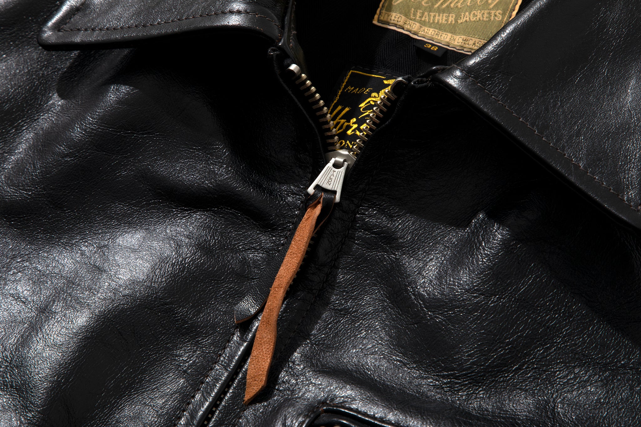 LEATHER SPORTS JACKET NELSON 38