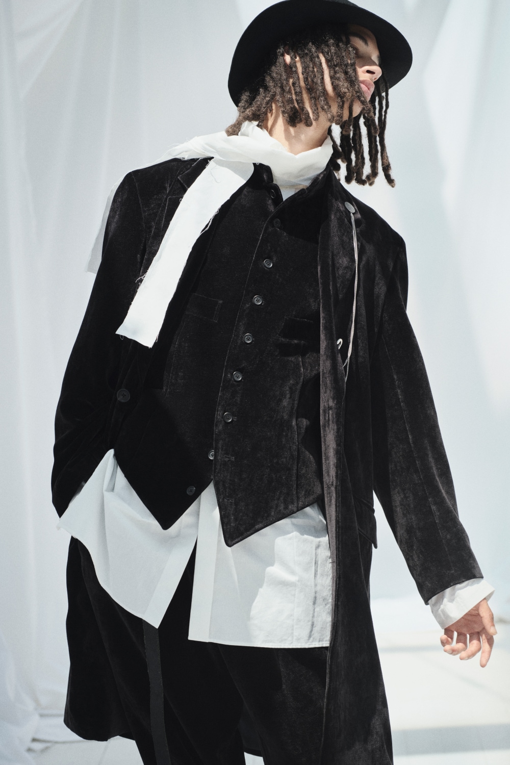 Yohji Yamamoto ⬛ ヨウジヤマモト ○ ネックウォーマー THE SHOP