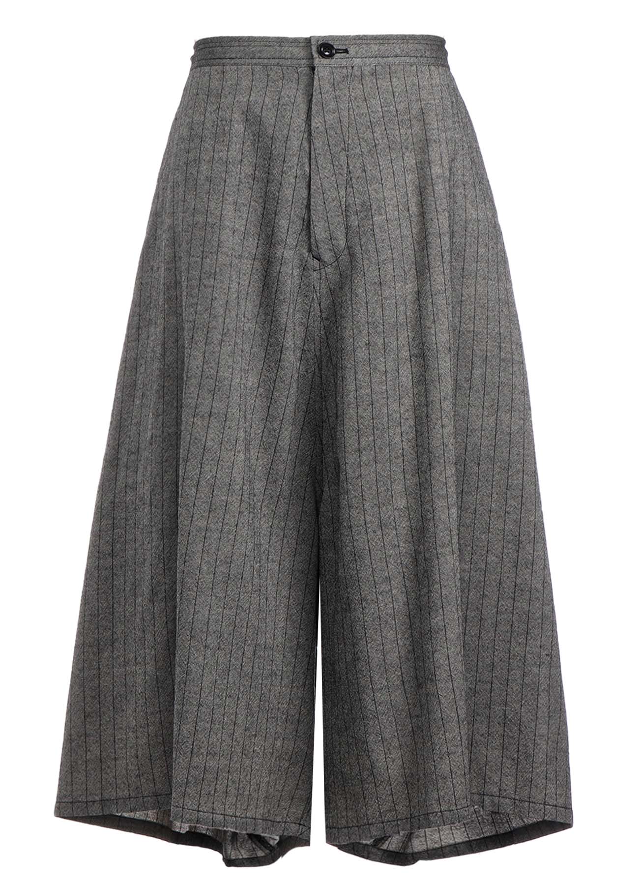 WOOL STRIPE SAROUEL PANTS – THE SHOP YOHJI YAMAMOTO