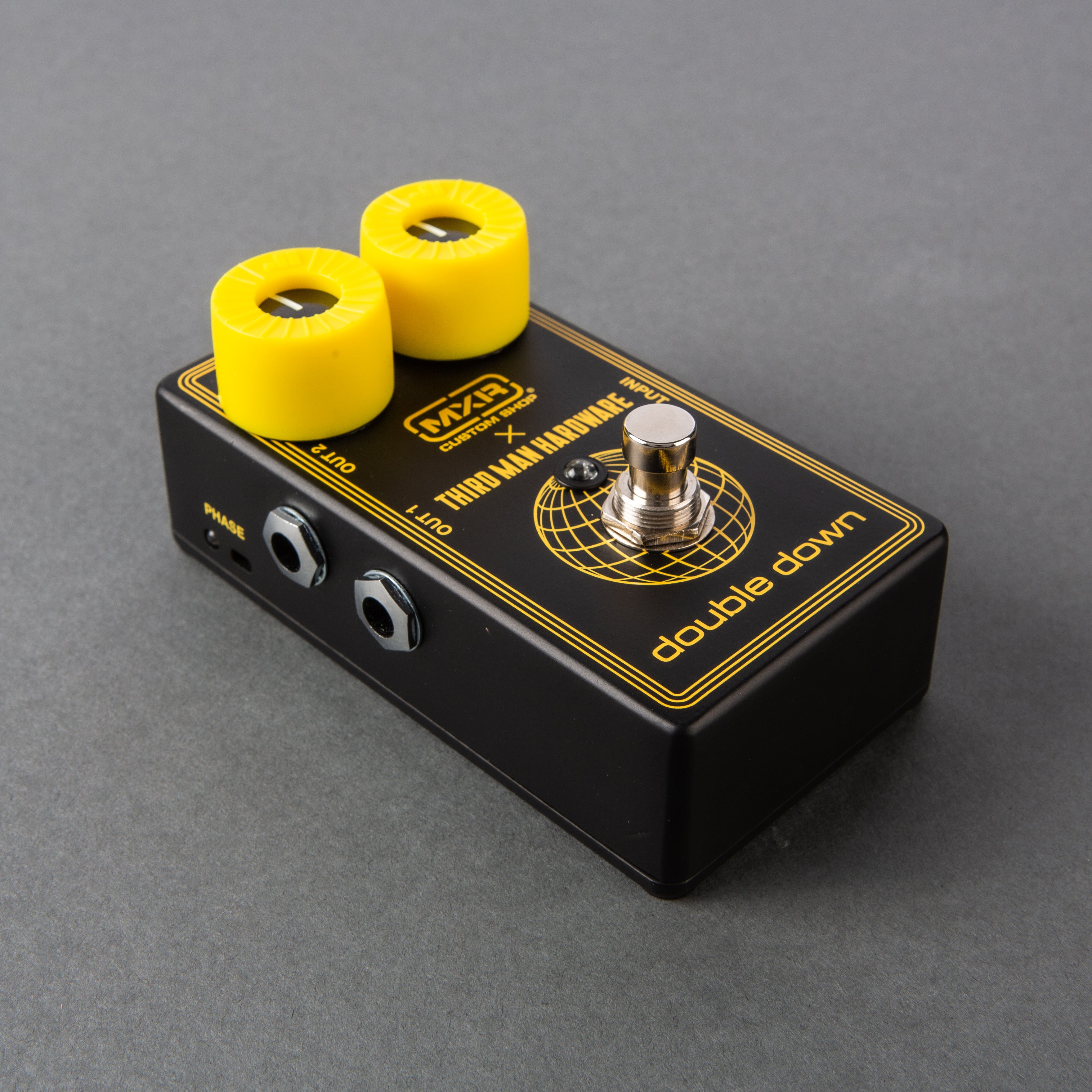 Third Man Hardware x MXR Double Down Black Pedal – Third Man