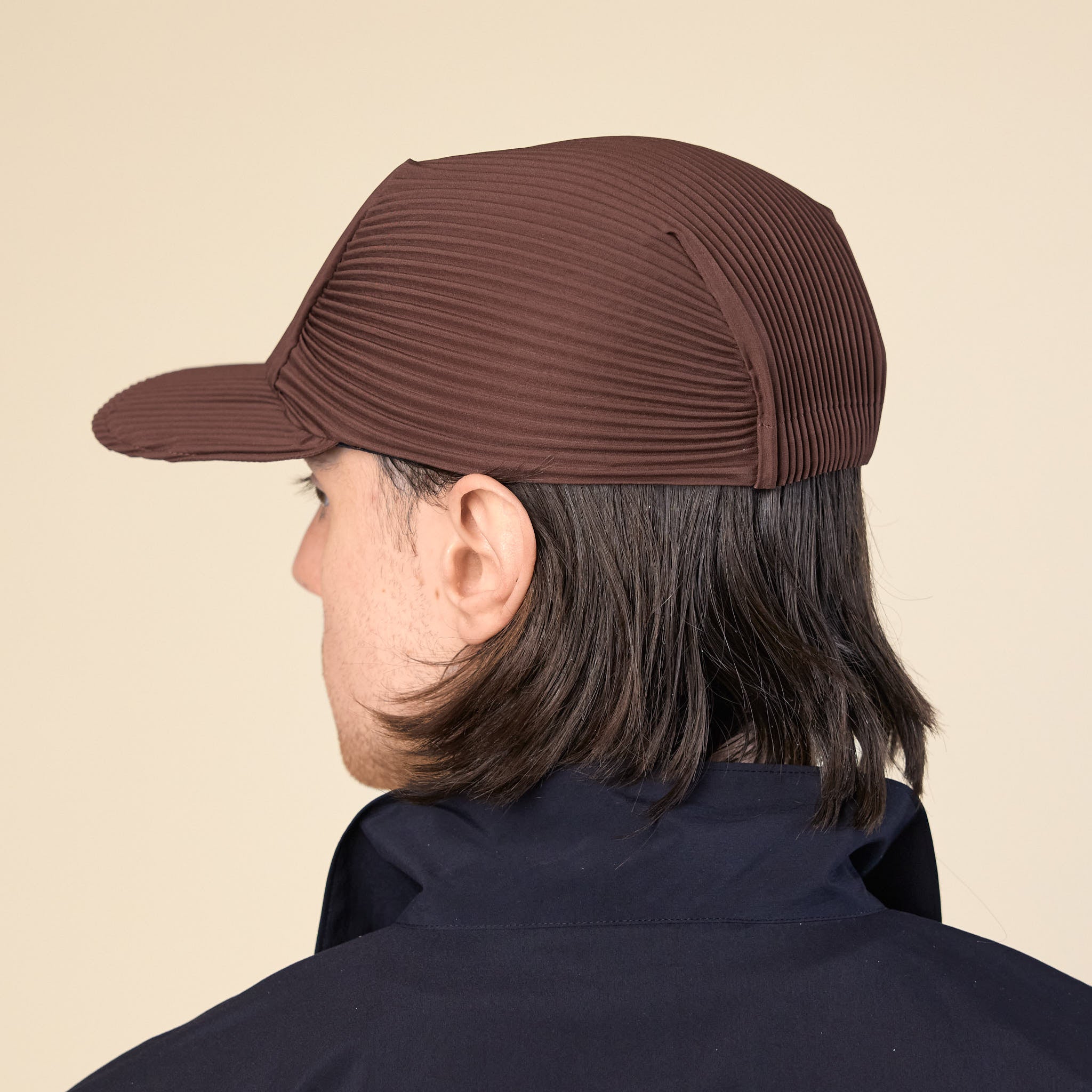 Homme Plissé Issey Miyake - Pleats Cap - Chocolate Brown | T.T.O.O