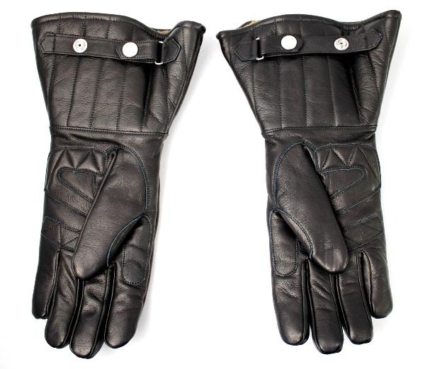Schott WINTER LEATHER GLOVE BLACK SCHOTT N.Y.C 1980s Men Winter