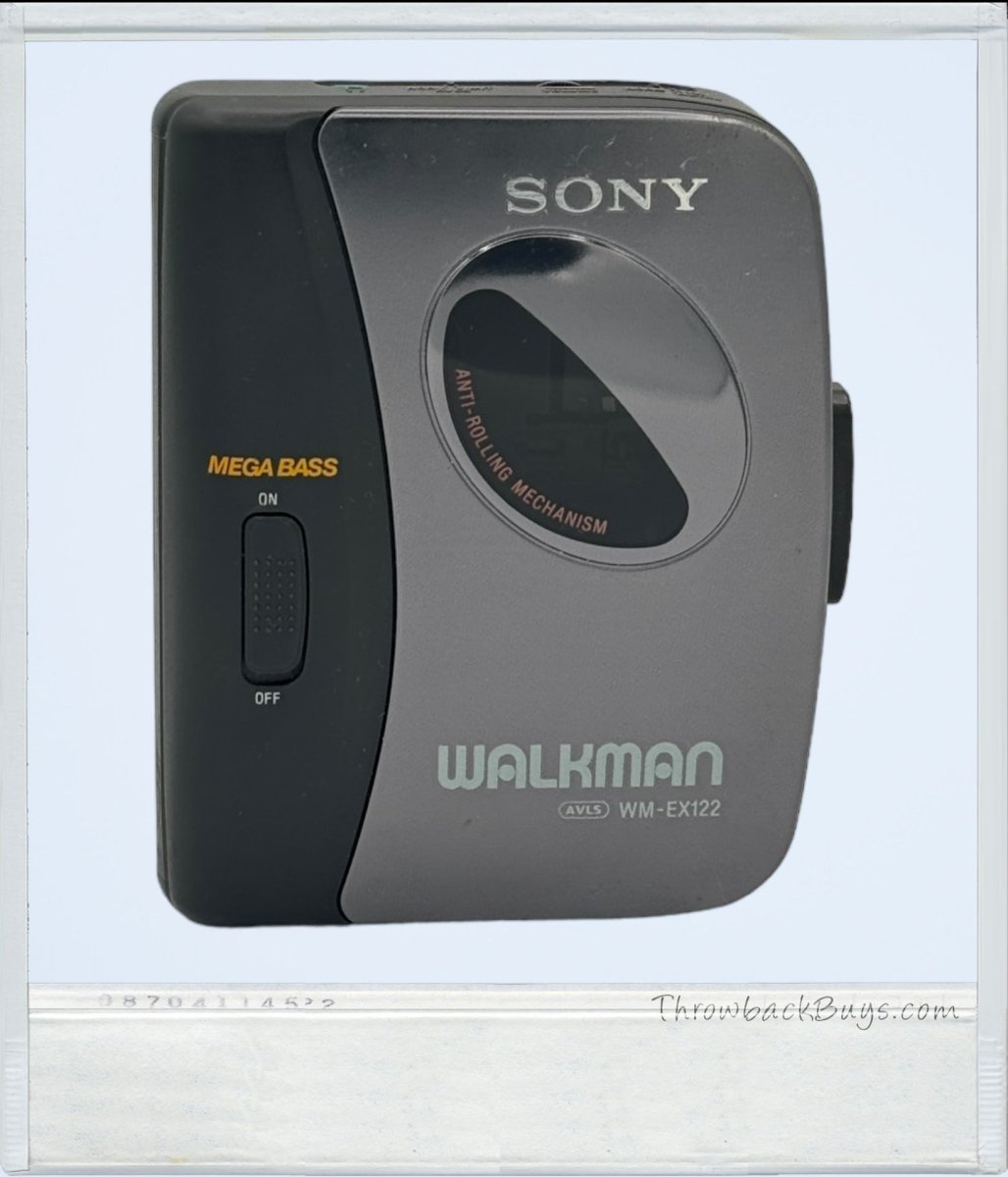 1996 - Sony Walkman WM-EX122 Portable Cassette Player w/Mega Bass