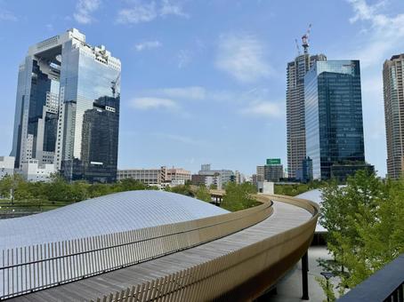 ゆうじ様製作依頼 Nゲージ 高層オフィスビル（ミラーガラス仕様