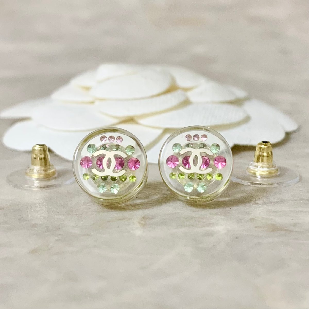 楽天市場】シャネル ピアス ココマーク（ピアス｜レディースジュエリー