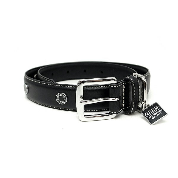 未使用 コーチ COACH レザー 革 ペット 首輪 猫輪 小型犬用 中型犬 黒