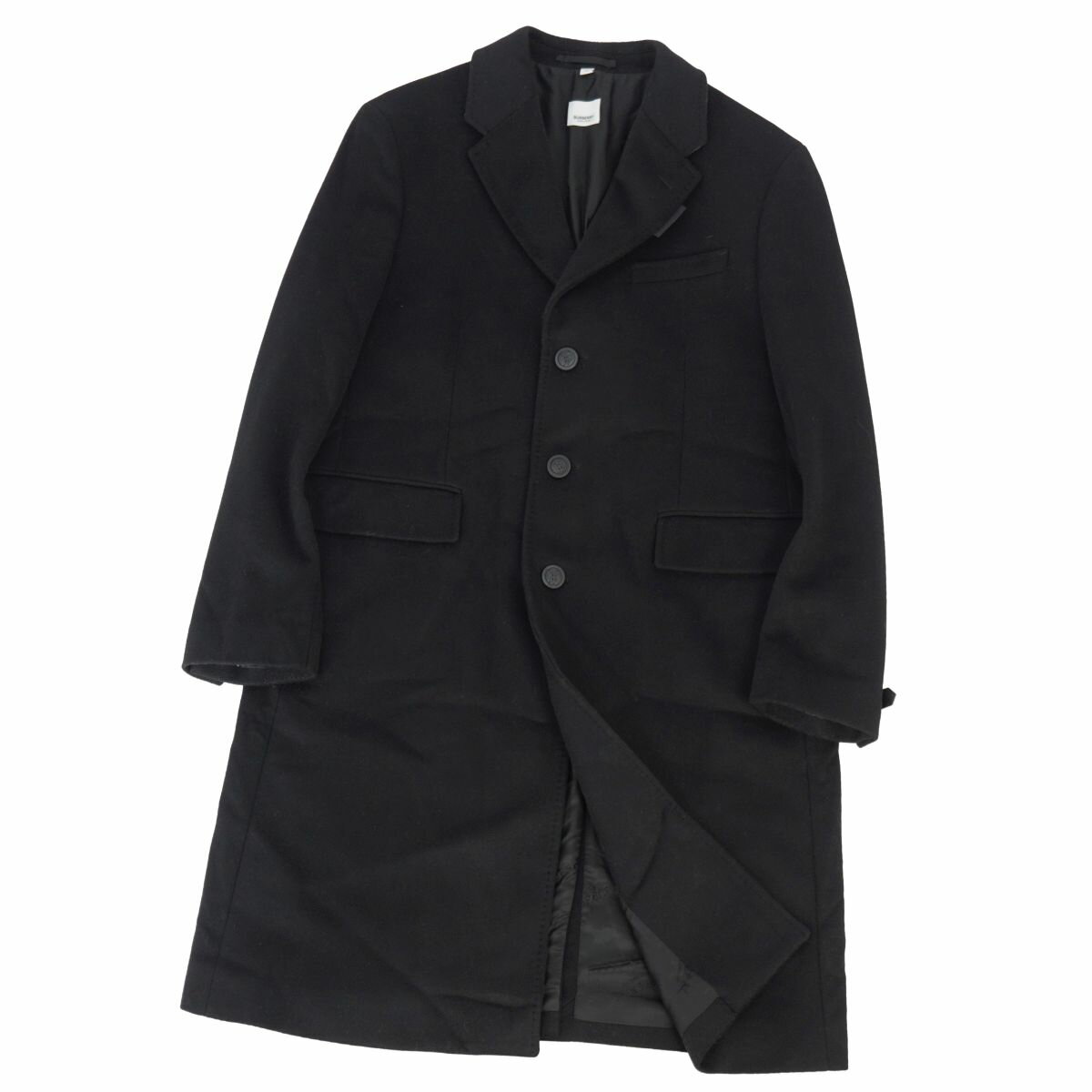 美品✨バーバリーズ チェスターコート ロングコート ウール メルトン
