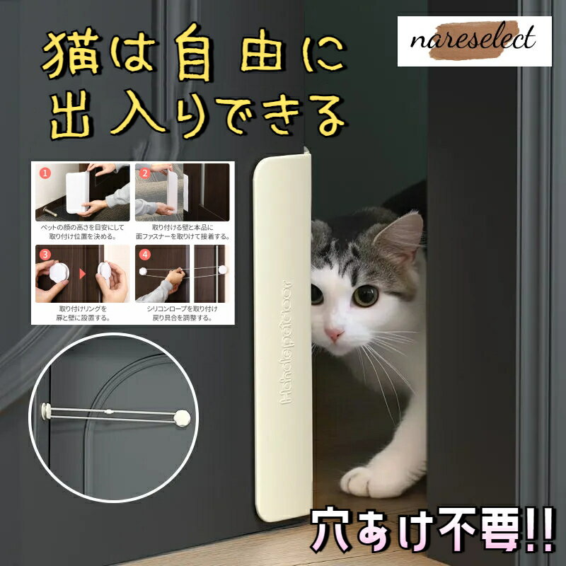 猫用ドア 透明扉付き サッシはめ込み式 猫用ドア 透明扉付き サッシ