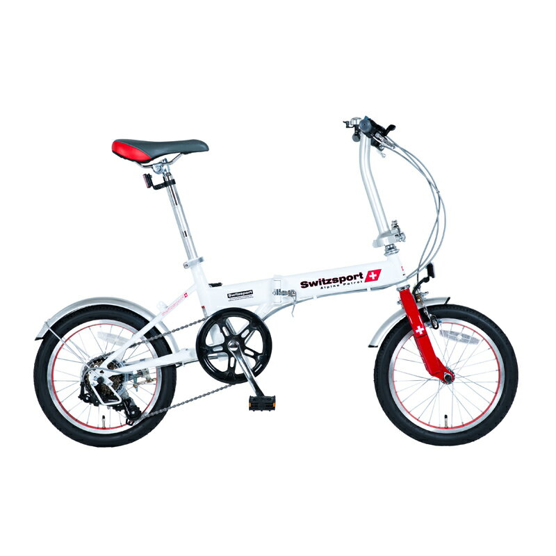 楽天市場】switzsport 折畳自転車 スウィツスポート lsw16 (lsw－h16
