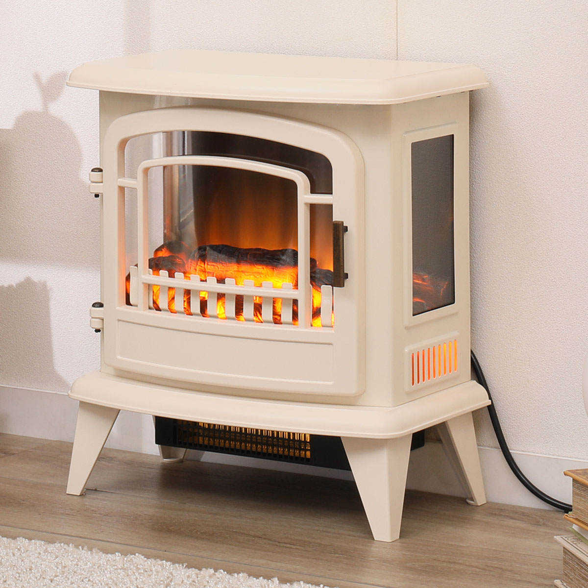 ニトリ BLT-999B-3-BK ファンヒーター 暖炉型 大型 ニトリ 暖炉型