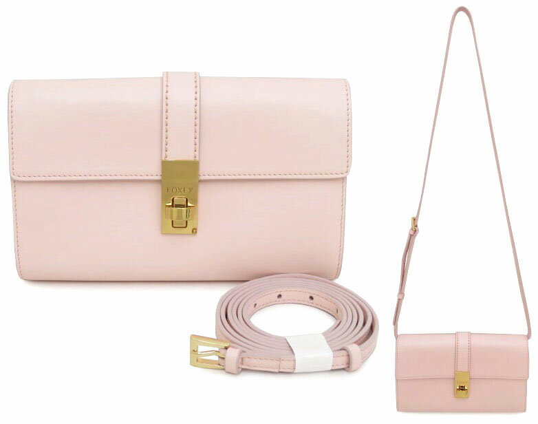 フォクシー ミンクハンドバッグ ピンクベージュ 楽天市場】フォクシー