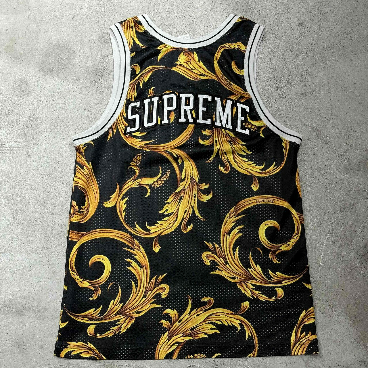 Supreme メッシュタンクトップ M ブラック Supreme メッシュタンク
