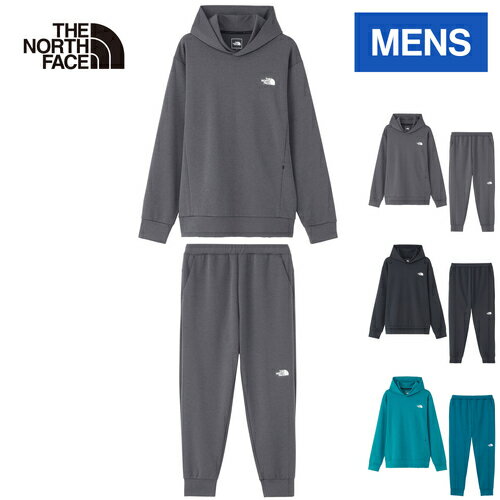 着心地抜群ノースフェイスの上下スウェット！動きやすいセットアップの