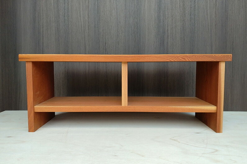 サ*ん様 美品送料込ケヤキ 欅の無垢材 テレビボード サイド