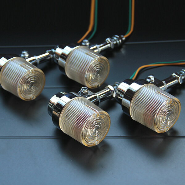 CGC 角型 ウインカー セット ヨーロピアン ステー付き CGC-01