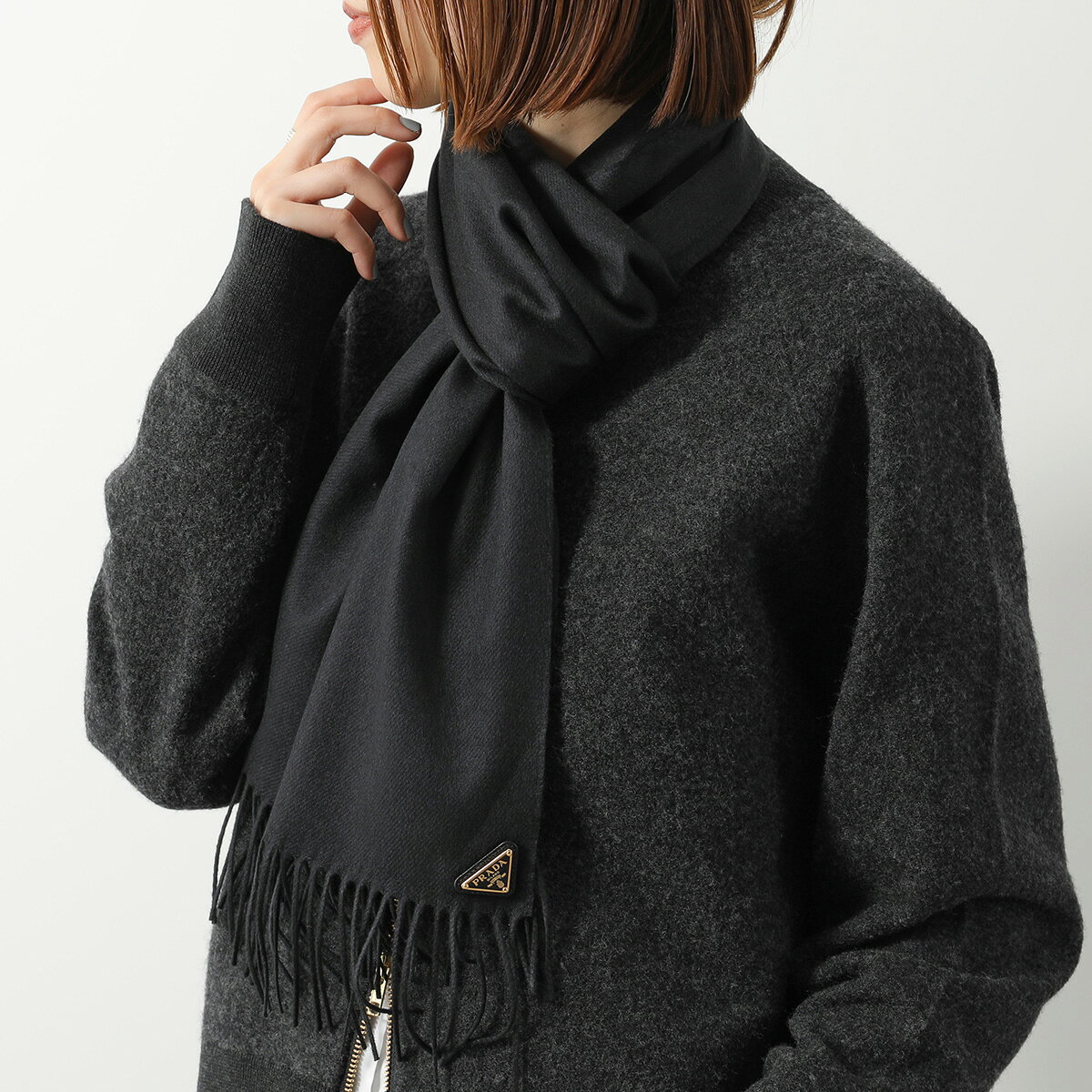 楽天市場】カシミヤ マフラー pradaの通販