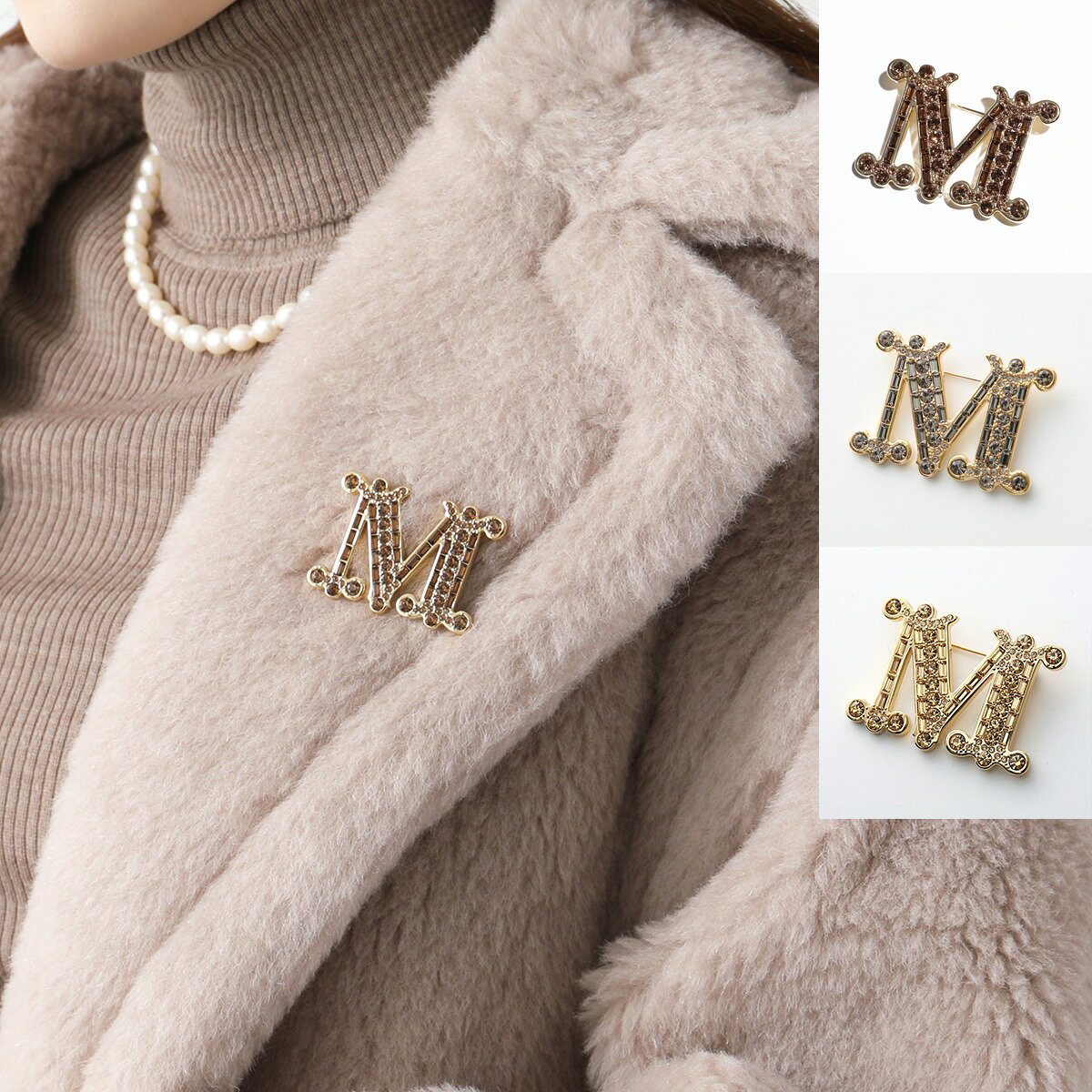 楽天市場】maxmara マックスマーラ（ブローチ｜レディースジュエリー