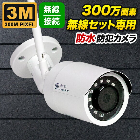 SELEN SEC-WL3000 増設用ワイヤレスカメラ 防犯カメラ SWL3000 増設用