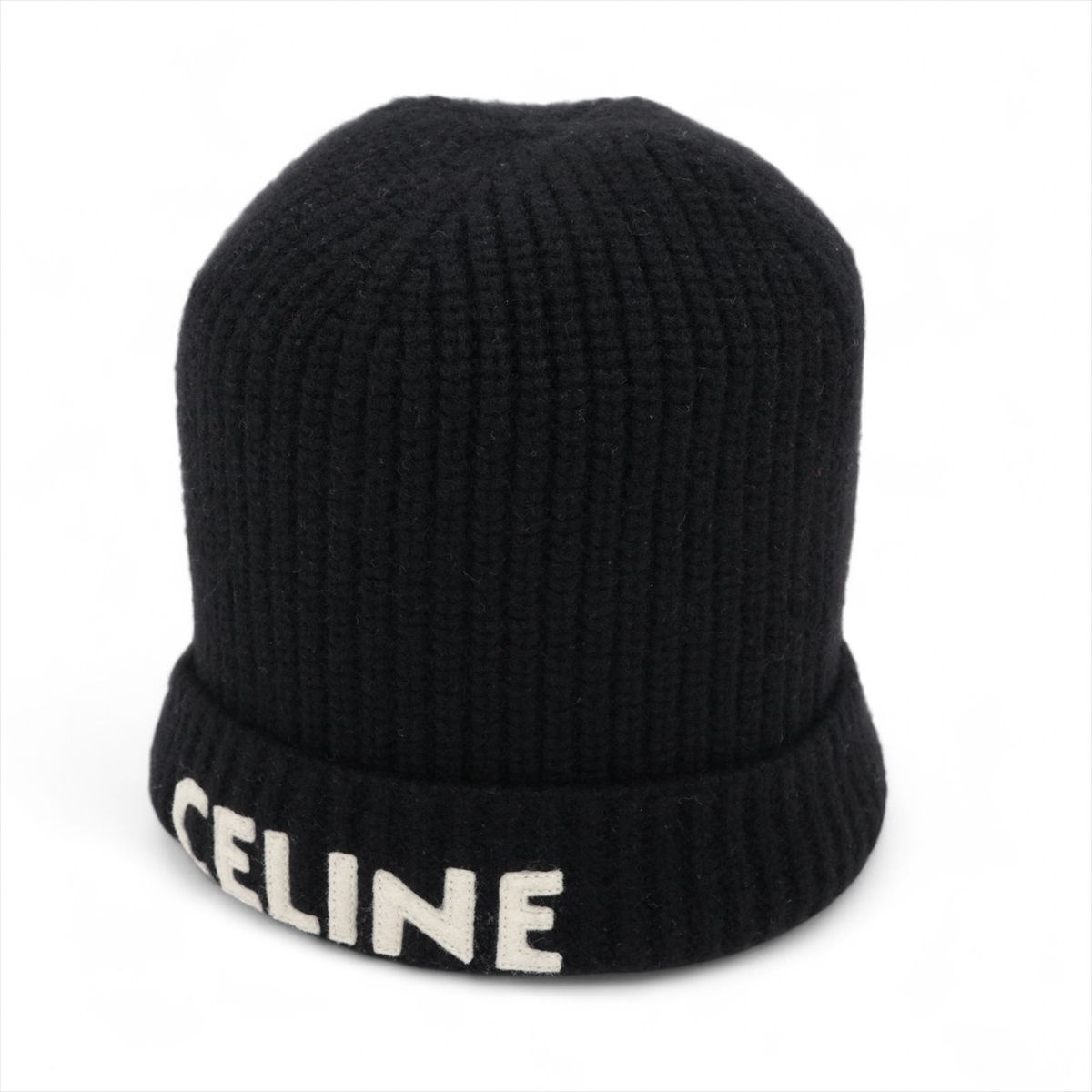 楽天市場】セリーヌ ニット帽 ブラックの通販