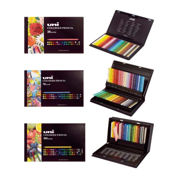 楽天市場】三菱鉛筆 色鉛筆 ユニカラー100色セット uc100cの通販