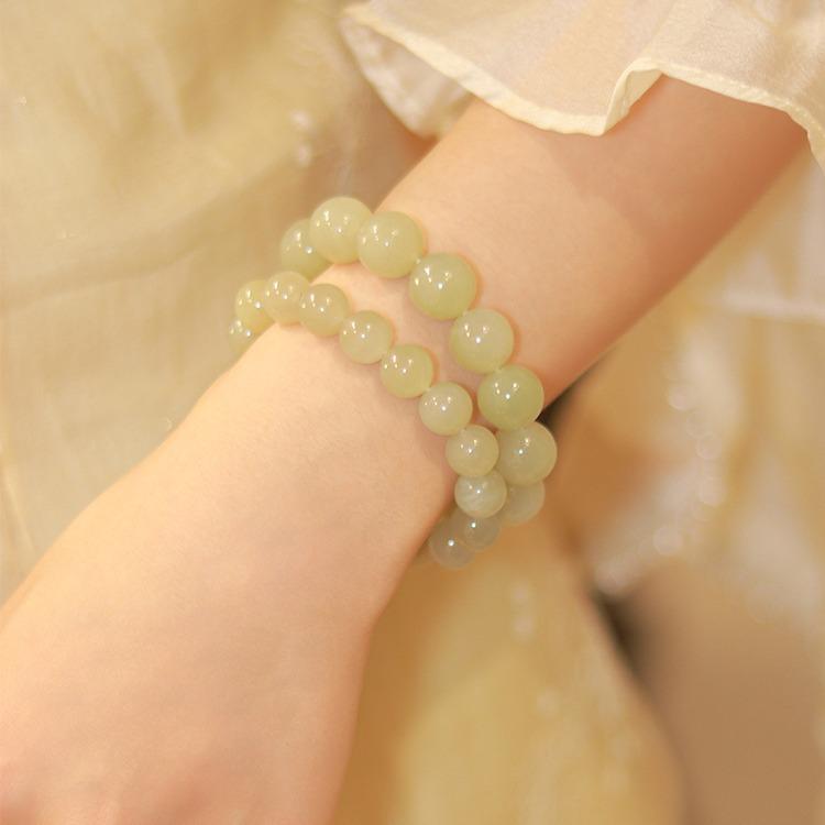 和田玉ほーたん玉ブレスレット、60mm、特別限定価格 楽天市場】和田玉