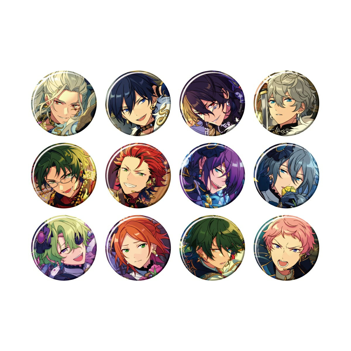 あんスタ 中国 宝石缶バッジ ハート缶バッジ 羽風薫 あんスタ 中国