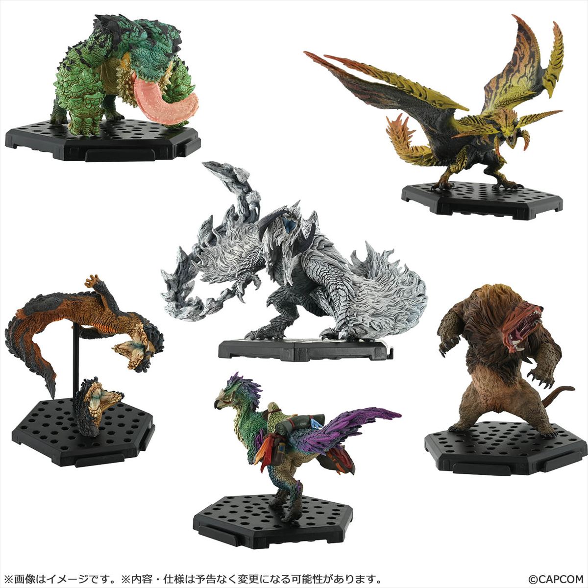 モンスターハンターフィギュアまとめ売り47体＋おまけ