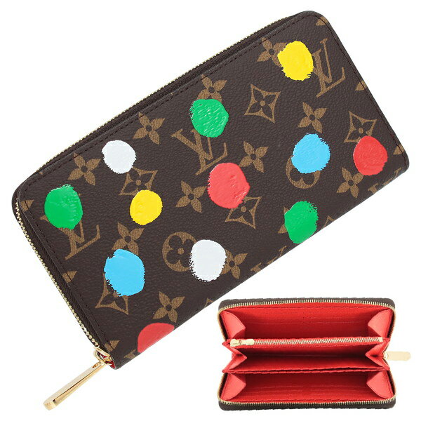 楽天市場】ルイ・ヴィトン ジッピーウォレット 草間彌生の通販