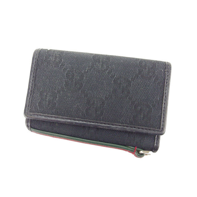 楽天市場】グッチ キーケース 131928（カラーブラック）（バッグ・小物