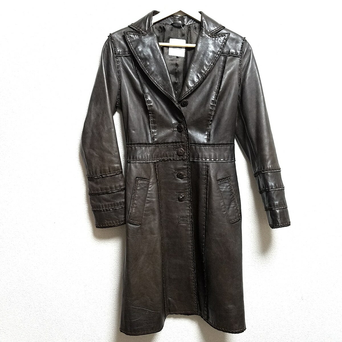 MOSCHINO ミリタリー風チェスターコート MOSCHINO ミリタリー風